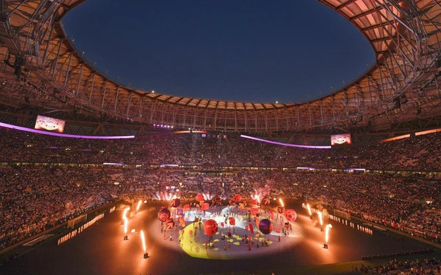 Lễ khai mạc Asian Cup 2023 ngắn gọn và đậm sắc màu văn hóa